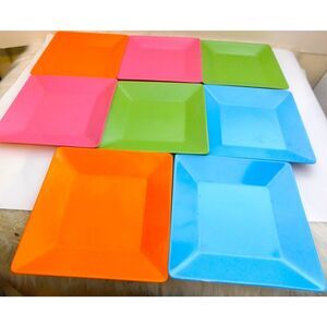 Target Swell by Cynthia Rowley Melamine Salad Dessert Plates Set of 8